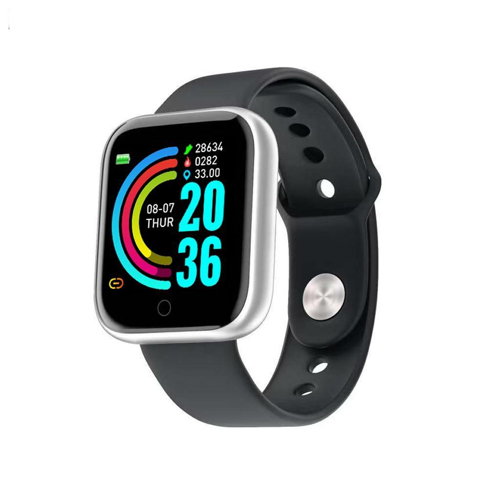 Digital Bracelet Smartwatch Wristwatch with monitoring heart rate function  Smart Watch black one size - AliExpress